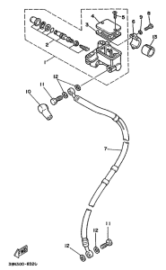  Главный тормозной цилиндр