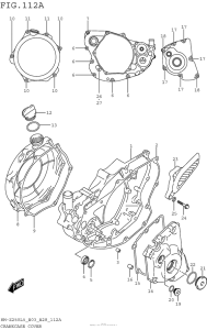 RM-Z250 Боковые крышки