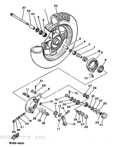 CH50 Переднее колесо