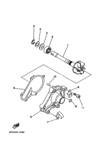 TZR250RSP ｳｵｰﾀﾎﾟﾝﾌﾟ