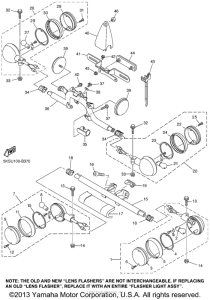 XVS11ASC Поворотники