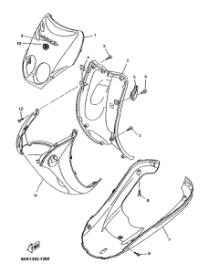 YN50R Ветровое стекло