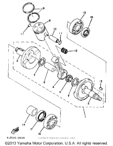 RX50K Коленвал,поршни