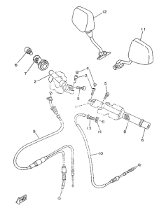 TZR50 Mannilar. cables