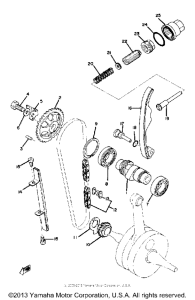TT500G Camshaft - chain
