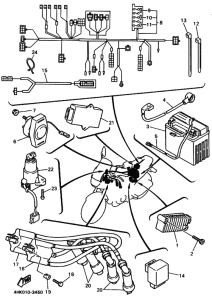 XJ600S Электрические детали