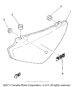 MX100G Боковые обтекатели