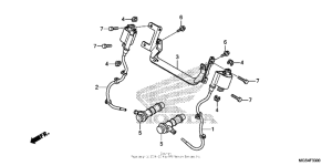 NC700X Катушка зажигания