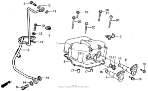 CH250 Крышка головки цилиндров