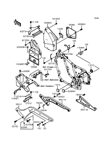 VN400 Короб для АКБ