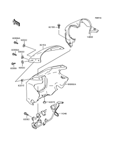 ZR400 カウリング
