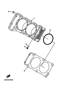 TRX850 Цилиндр