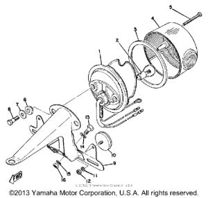 JT2MX Задний фонарь