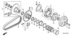 FES250 Вариатор