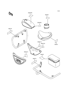 KZ1000 Наклейки