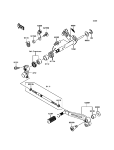 ZR800 Механизм переключения передач