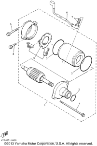 XVZ13LTN Стартер