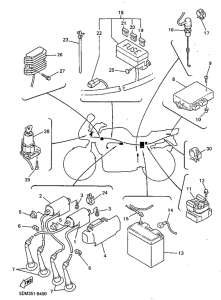 FZS600 Elektrische ausrustung 1