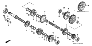 VT1100C3 Трансмиссия