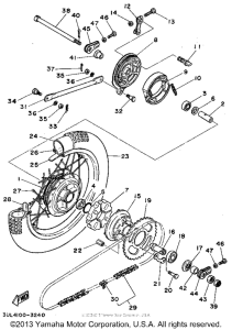 RT100G Переднее колесо