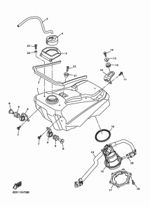  Топливный бак