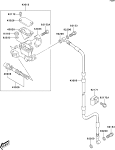  Главный тормозной цилиндр