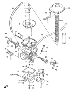 LS650 Carburetor assy