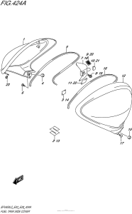 SFV650 Fuel Tank Side Cover