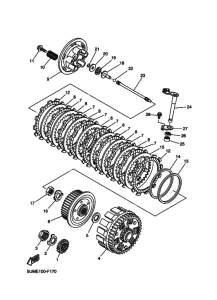 WR250F Бендикс