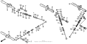VF1100S Распределительный вал и клапана