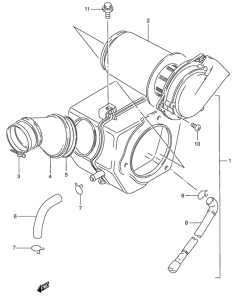 GN125 Воздухоочиститель