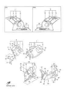 YZF-R6 Обтекатель 2