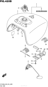 VZ1500 Fuel Tank (Vz1500L6 E33)
