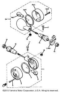 XJ550H Поворотники