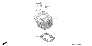NX125 Цилиндр