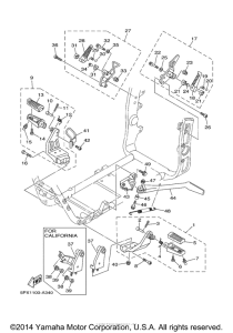 XV17PCPC Подножки