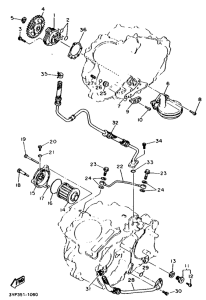 XT600K Масляный насос
