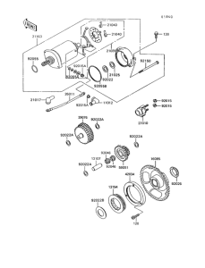 KL600 Стартер