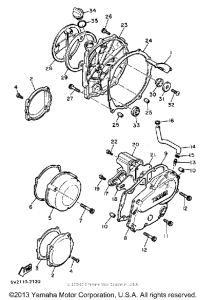 XJ650RJ Боковые крышки