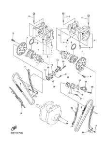 XVS1300A Camshaft & chain