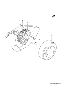 GN125 Зажигание