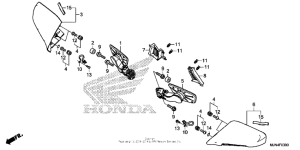 CTX1300 (ABS) Зеркало