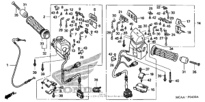 GL1800 Рулевые переключатели