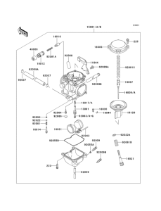 KL250 Carburetor(1 / 2)