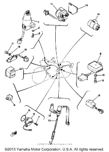 XS400E Электрика