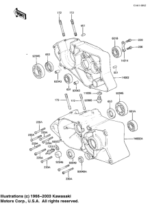 AR50 Картер двигателя