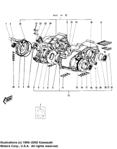  Картер двигателя