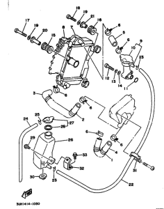 XC150 Radiador . manguela