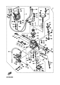BT1100 Carburetor assy
