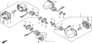  Задний фонарь